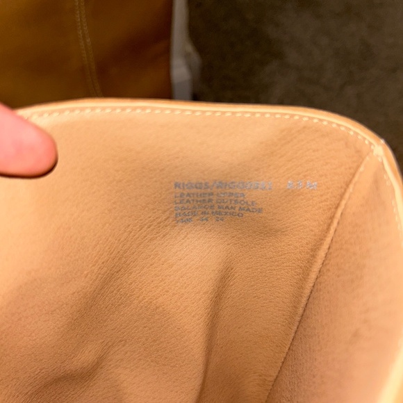 Steve Madden Riggs Banana Leather Boots - Picture 3 of 4